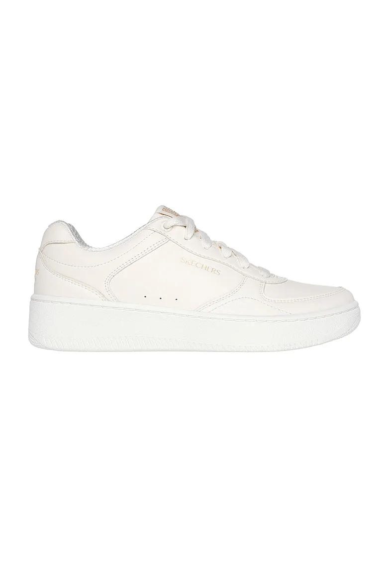 Pantofi sport,  Sport Court 2.0 - Core Essential 185160, Alb murdar