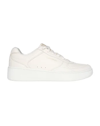 Pantofi sport,  Sport Court 2.0 - Core Essential 185160, Alb murdar