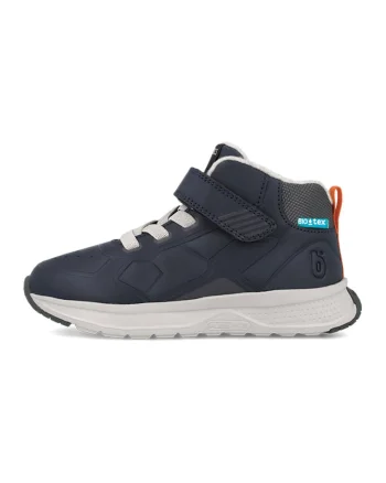 Pantofi sport mid-cut cu velcro, Albastru ultramarin