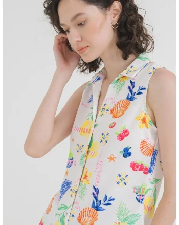 Camasa fara maneci Elite, Multicolor
