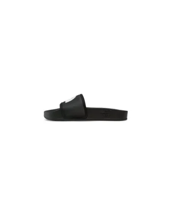 Papuci unisex  302675081, Piele ecologica, Negru, Negru
