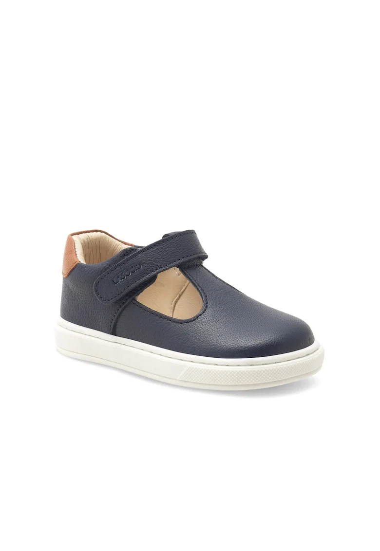 Pantofi copii,  366003, Piele naturala, Albastru