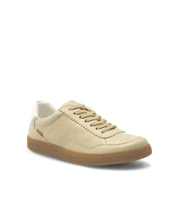 Pantofi sport dama,  376415, Piele naturala, Bej