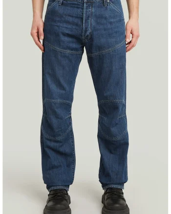 Blugi regular fit 5620 3D, Albastru inchis/Albastru