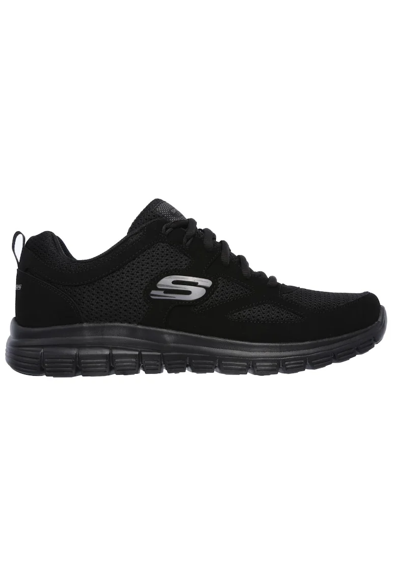 Pantofi sport cu garnitura de piele Burns Agoura, Negru
