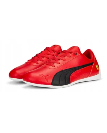 Pantofi Sport Barbati,  FERRARI NEO CAT, Piele ecologica, Rosu, Rosu