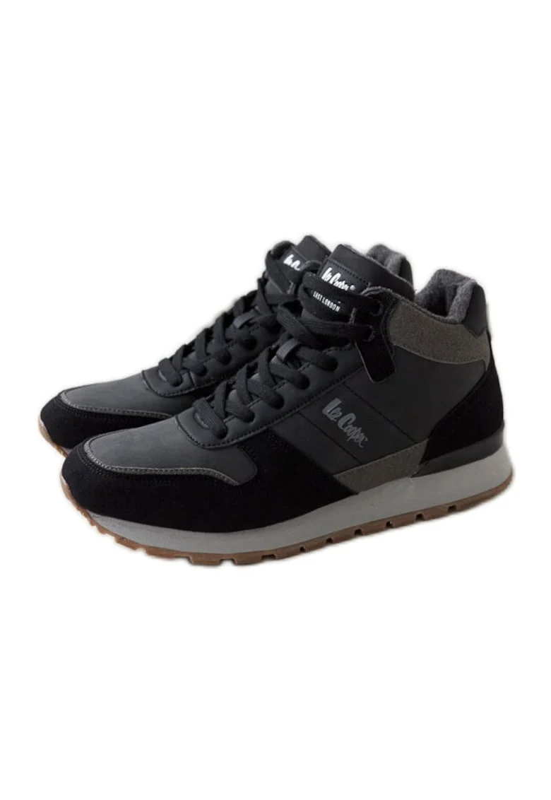 Pantofi pentru barbati,  BM181434, Gri, 43, Negru