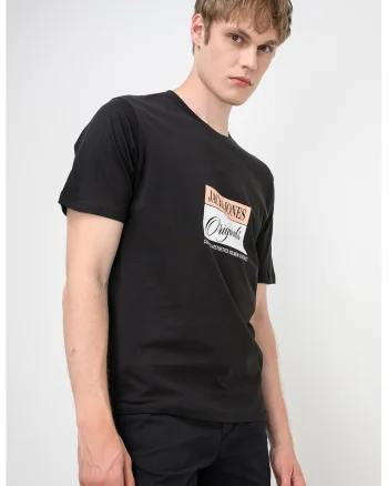 Tricou din bumbac organic Hyeres, Negru