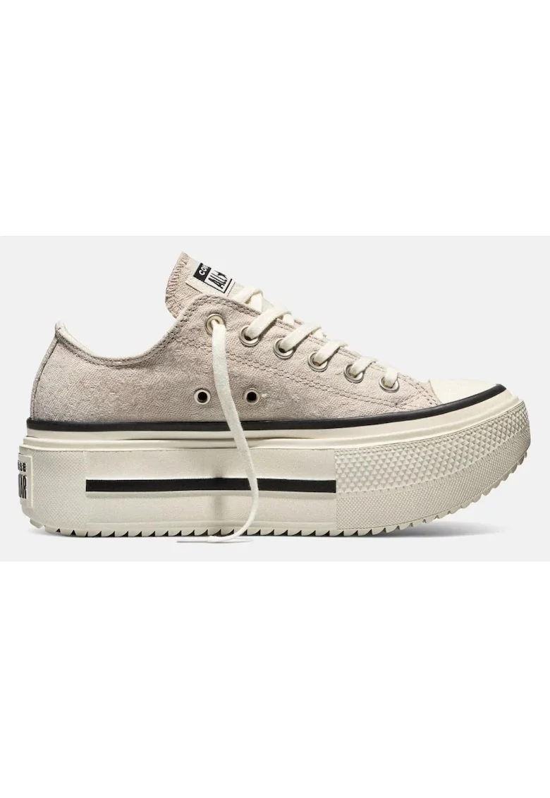 Pantofi sport din textil cu talpa flatform Chuck Taylor All Star Lift,