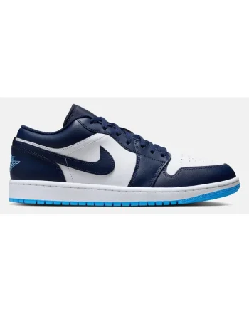 Tenisi din piele cu design colorblock Air  1 Low,