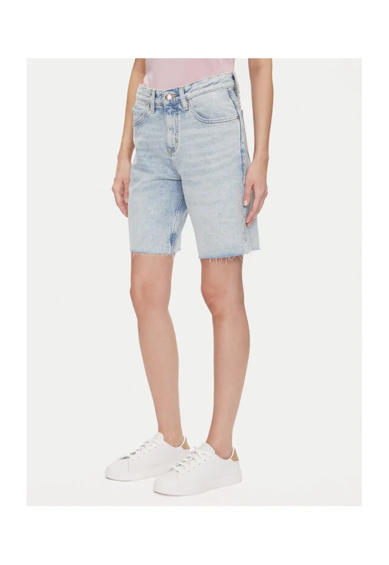 Pantaloni scurti din denim dama  112363533, Bumbac, Albastru, Albastru