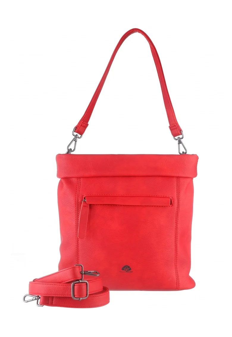 Geanta umar dama piele ecologica 28 x 28 x 11, Mad'l Dasch Kathi, Greenbudwqfwqrry, Rosu, 28 x 28 x 11 CM