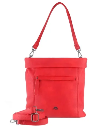 Geanta umar dama piele ecologica 28 x 28 x 11, Mad'l Dasch Kathi, Greenbudwqfwqrry, Rosu, 28 x 28 x 11 CM