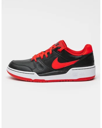 Pantofi sport,  Full Force Low 1362, Negru/Rosu vermillion