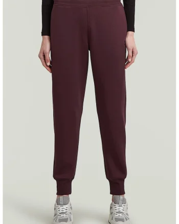 Pantaloni de trening conici Premium Core, Maro cognac