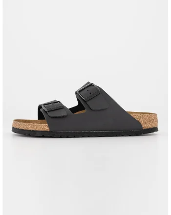 Papuci unisex cu catarame, Negru
