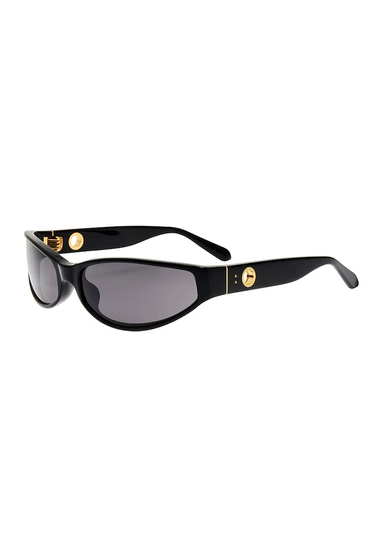 Ochelari de soare wrap unisex Etain, Auriu/Negru