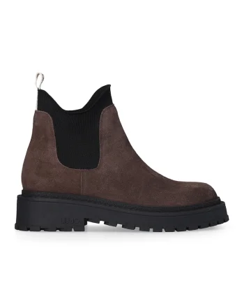Ghete Chelsea de piele intoarsa, Maro