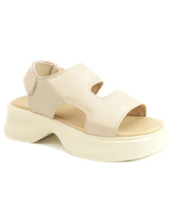 Sandale dama 82606, Bej