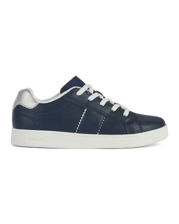 Pantofi sport din piele ecologica cu garnituri contrastante