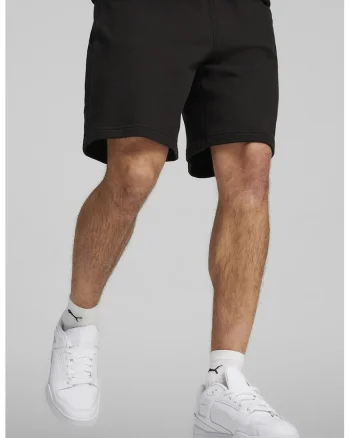 Pantaloni scurti cu snur in talie Downtown, Negru
