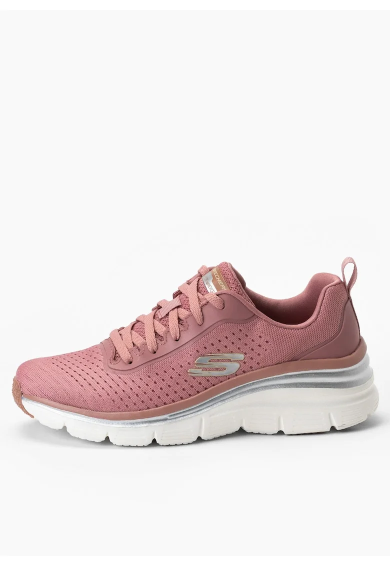 Pantofi sport dama,  Material sintetic, Roz, Roz