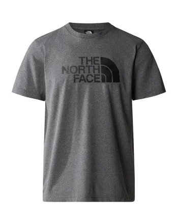 Tricou din bumbac cu imprimeu logo, Gri inchis