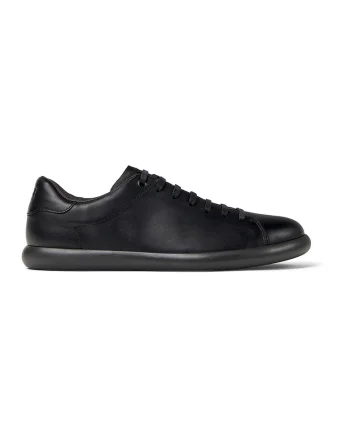 Pantofi sport de piele Pelotas, Negru