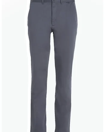 Pantaloni chino slim fit, Gri carbune