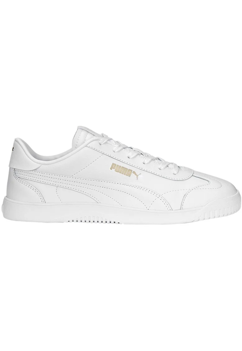 Pantofi sport de piele si piele ecologica Club, Alb