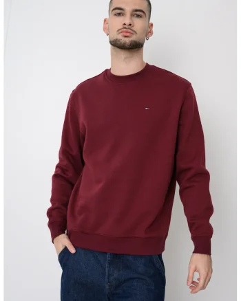 Bluza de trening cu decolteu la baza gatului si logo discret