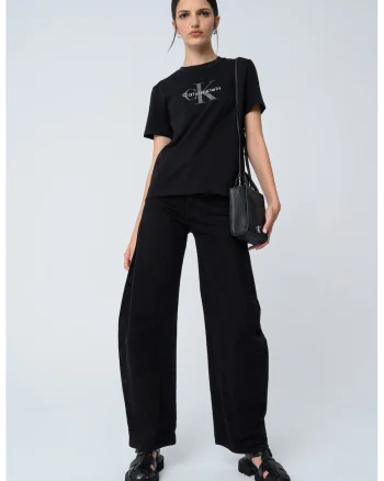 Tricou relaxed fit cu imprimeu logo, Negru/Gri deschis/Alb optic