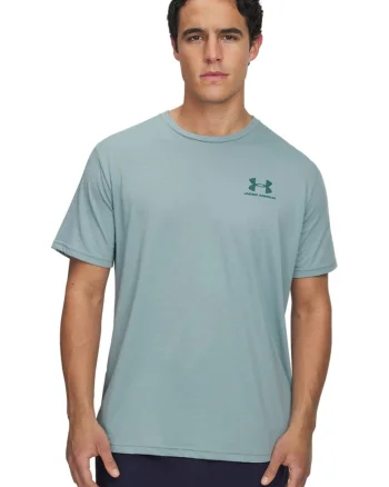 Tricou cu decolteu rotund, pentru fitness Sportstyle
