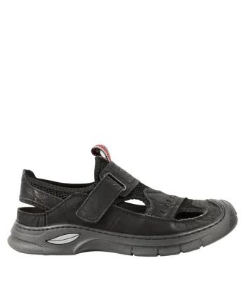 Pantofi casual, barbati,  2311 negru, piele naturala, Negru
