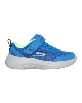 Pantofi sport cu logo si inchidere velcro Selectors-Reset Achieved, Turcoaz