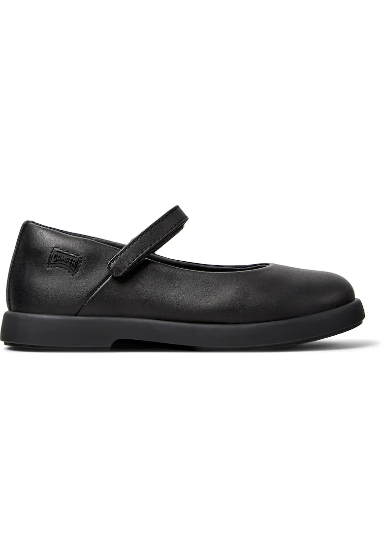 Pantofi Mary Jane din piele Duet Twins 8507, Negru stins