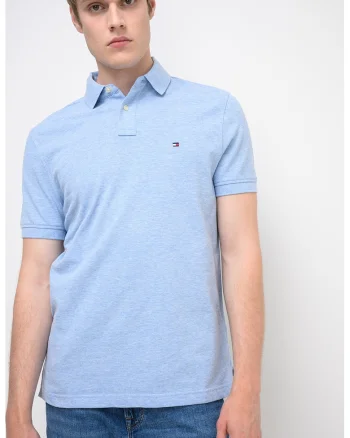 Tricou polo din amestec de bumbac organic