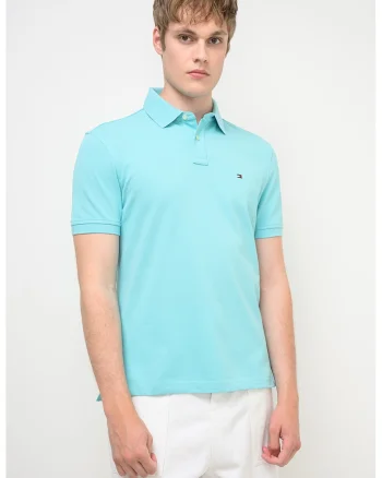 Tricou polo din amestec de bumbac organic