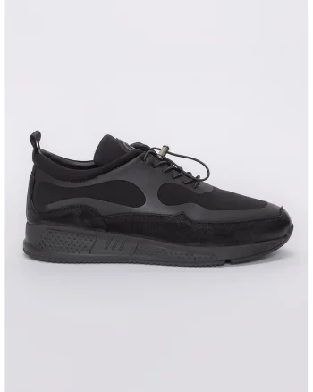Pantofi sport cu insertii de piele intoarsa Wyatt
