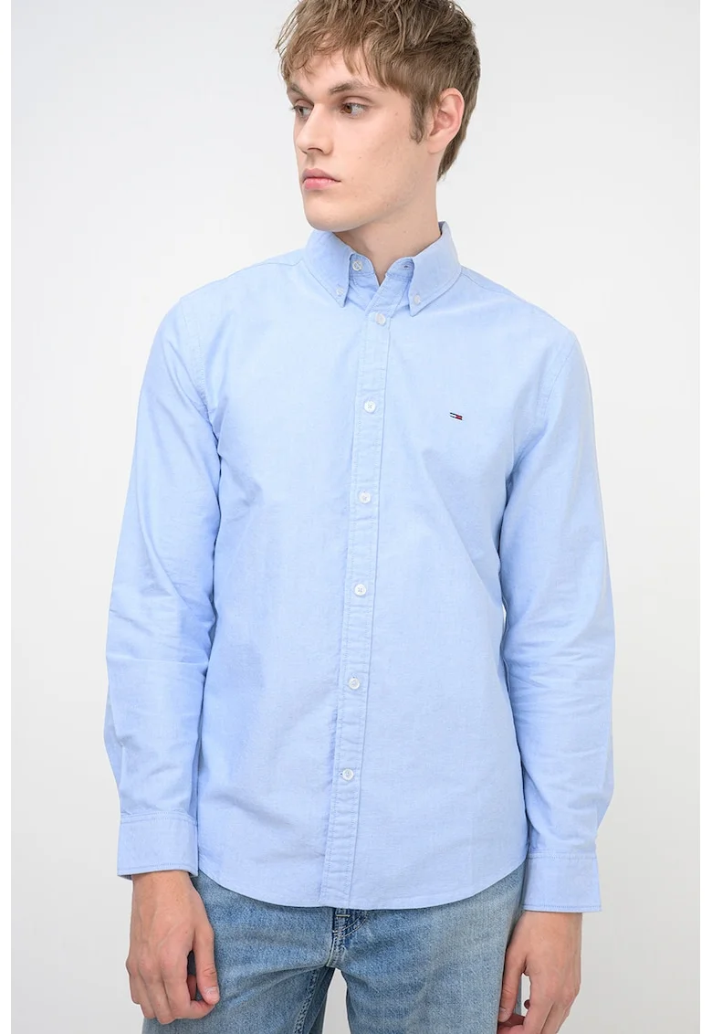Camasa Oxford cu croiala regular-fit, Albastru lavanda