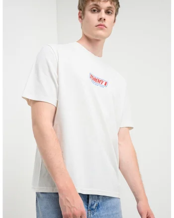 Tricou regular-fit cu logo, Alb