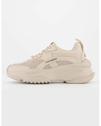 Pantofi sport cu insertii de plasa Belissimo, Grej