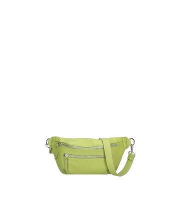 Borseta de piele cu etui detasabil, Verde