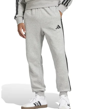 Pantaloni de trening cu logo si snur de ajustare, Negru/Gri deschis