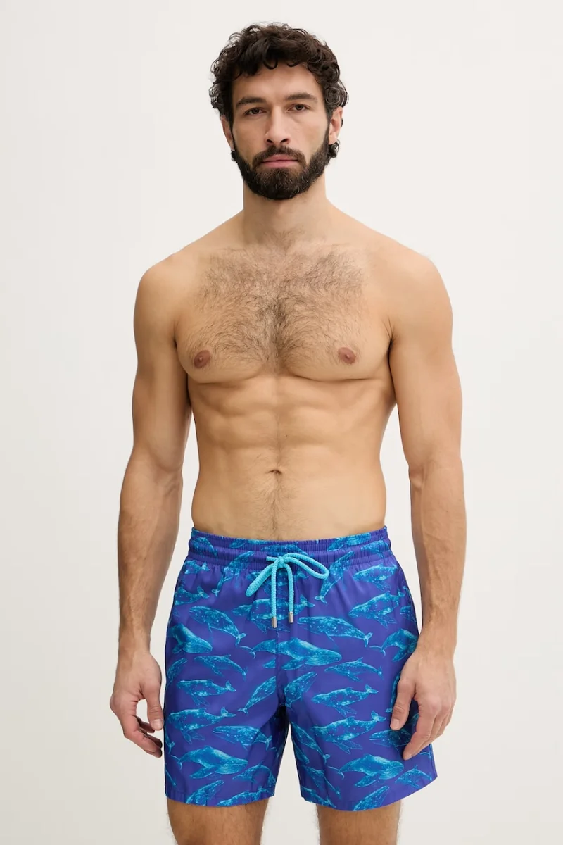 Vilebrequin pantaloni scurți de baie pentru bărbați MAHINA