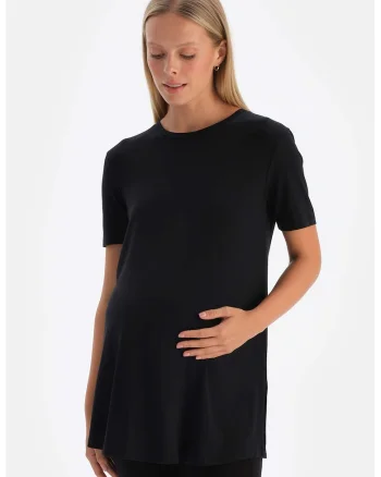 Tricou cu slituri laterale, pentru gravide