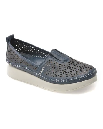 Pantofi FLAVIA PASSINI bleumarin, 2712L, din piele naturala