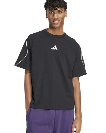 Tricou cu maneci raglan Stadium, Negru