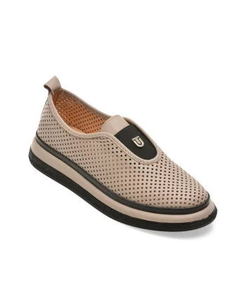 Pantofi IMAGE gri, 5503202, din piele naturala