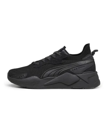 Pantofi sport cu detalii de piele intoarsa RS-XK, Negru